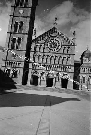 FACADE OF CATHEDRAL TOWER